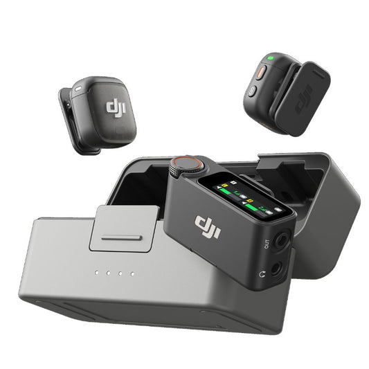 Dji Mic 3 (2 TX + 1 RX + Estuche de carga)