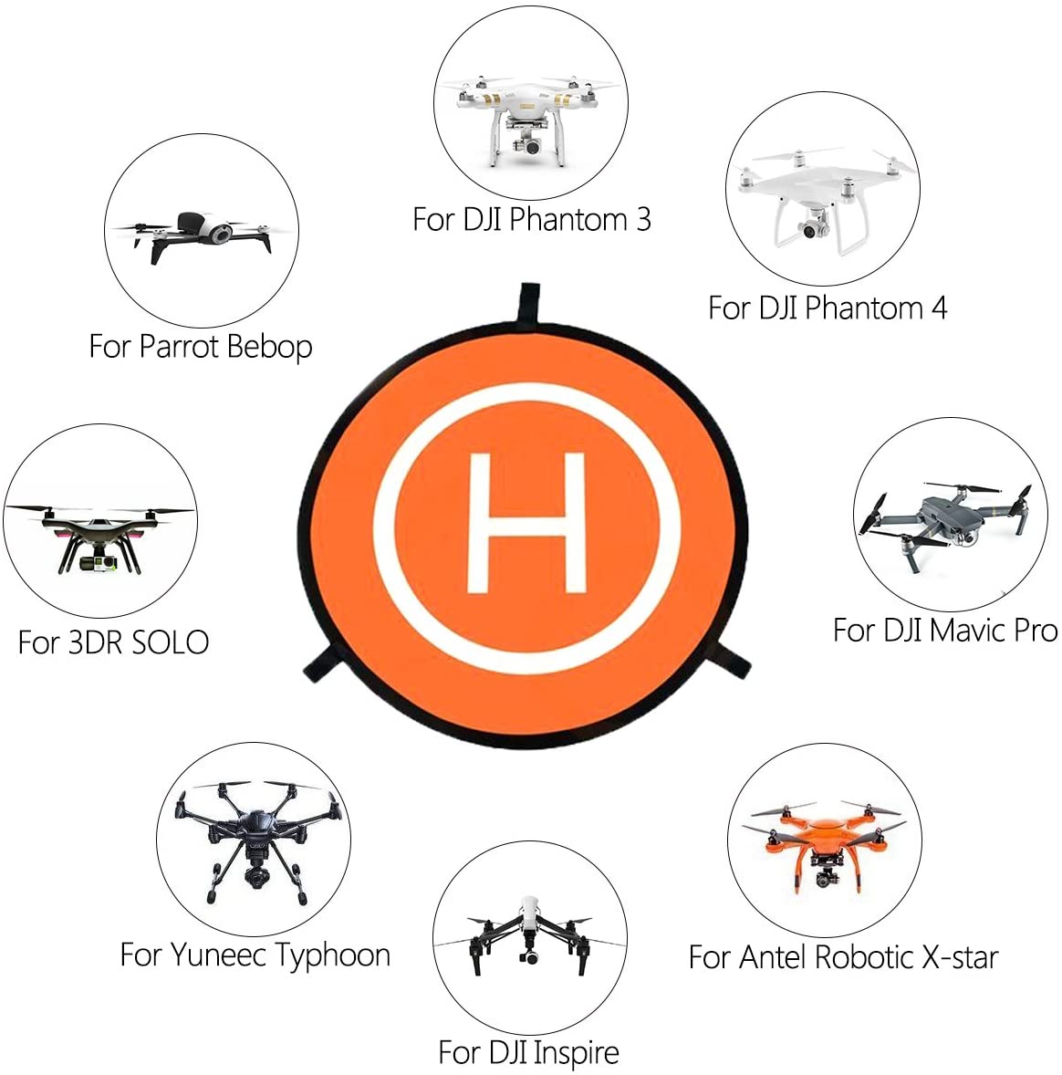 Helipuerto Drone | Landing Pad | Almohadilla de aterrizaje